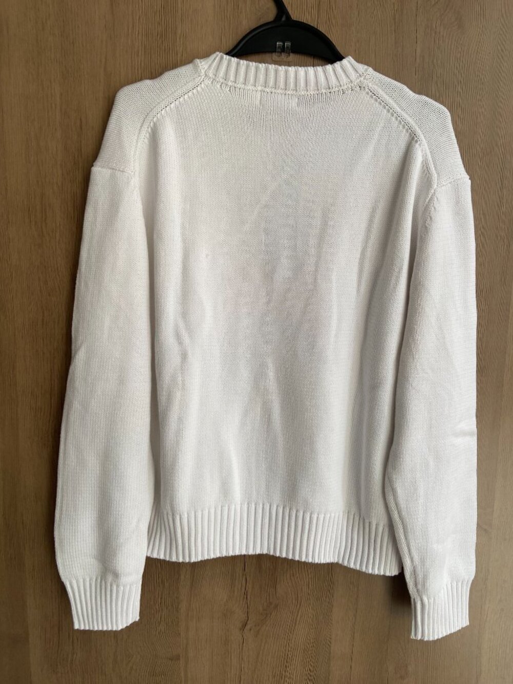 Polo Ralph Lauren White Beach Bear Crewneck Sweater - Picture 6 of 6
